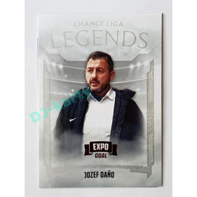 2022/23 Goal Cards Chance #LL-13 Josef Daňo Legends Expo x/3