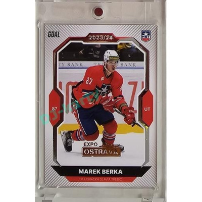 2023/24 Goal cards Chance Liga 2. série #242 Marek Berka Expo Ostrava 1of2