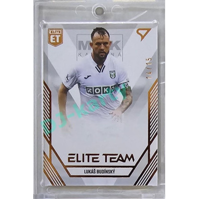 2023/24 Sportzoo Fortuna Liga 1. série #ET-35 Lukáš Budínský Elite Team Limited 14/15