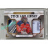 2023/24 Goal cards Chance Liga 2. série #SJ-07 Daniel Dolejš EXPO Game Used Material Jersey&Stick gold 1/2