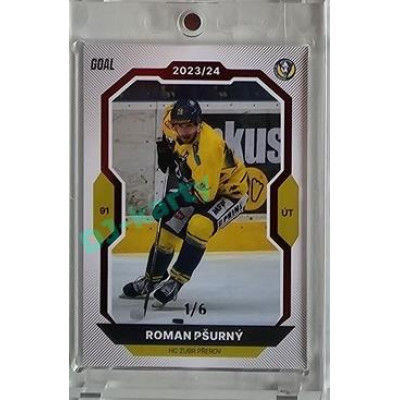 2023/24 Goal cards Chance Liga 2. série #312 Roman Pšurný Red 1/6