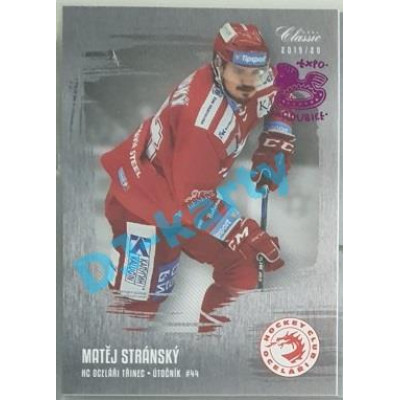 2019/20 OFS Matěj Stránský #7 x/2 Silver Rainbow Expo Pard.