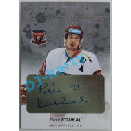 2017/18 OFS Petr Koukal #AS-41 09/29 Authentic Signature Platinum