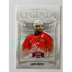 2022/23 Goal Cards Chance #LL-16 Luděk Krayzel Legends Expo x/3