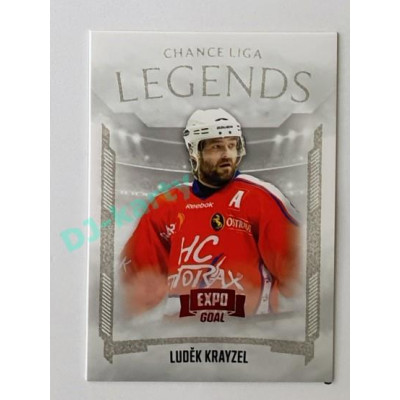 2022/23 Goal Cards Chance #LL-16 Luděk Krayzel Legends Expo x/3