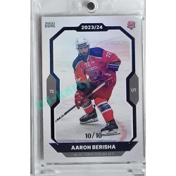 2023/24 Goal cards Chance Liga 1. série #070 Aaron Berisha Blue 10/10
