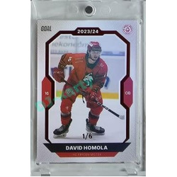 2023/24 Goal cards Chance Liga 2. série #316 David Homola Red 1/6
