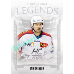 2022/23 Goal Cards Chance Liga 2. série #26 Jan Dresler Legends