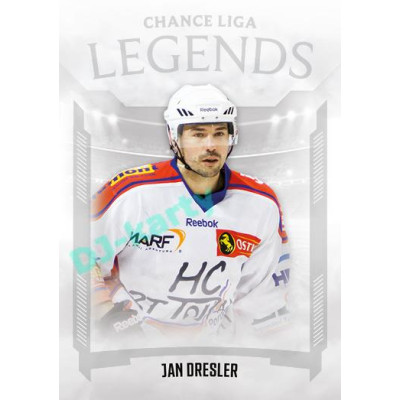 2022/23 Goal Cards Chance Liga 2. série #26 Jan Dresler Legends