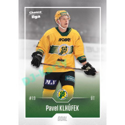 2022/23 Goal Cards Chance Liga 1. série #026 Pavel Klhůfek