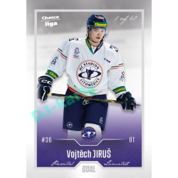 2022/23 Goal Cards Chance Liga 2. série #270 Vojtěch Jiruš Silver 1 of 60
