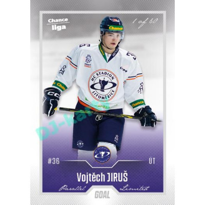 2022/23 Goal Cards Chance Liga 2. série #270 Vojtěch Jiruš Silver 1 of 60