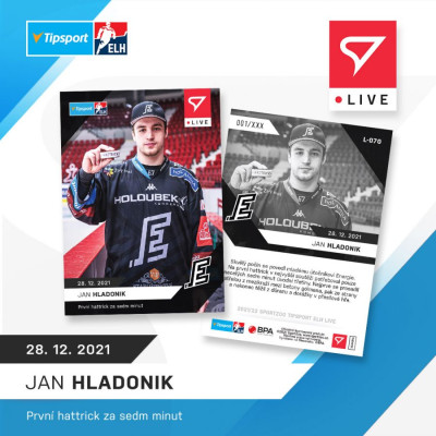 2021/22 Sportzoo Jan Hladonik #70 xx/66