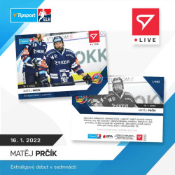 2021/22 Sportzoo Matěj Prčík #82 xx/63