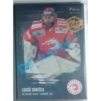 2019/20 OFS Lukáš Daneček #343 Black Rainbow 1st Day of Issue