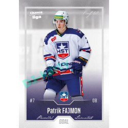2022/23 Goal Cards Chance Liga 2. série #273 Patrik Fajmon Silver 1 of 60