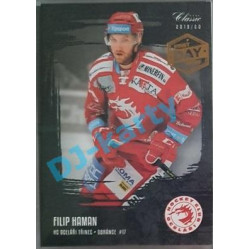 2019/20 OFS Filip Haman #340 Black Rainbow 1st Day of Issue
