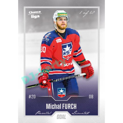 2022/23 Goal Cards Chance Liga 2. série #275 Michal Furch Silver 1 of 60
