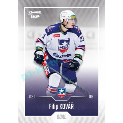 2022/23 Goal Cards Chance Liga 2. série #276 Filip Kovář