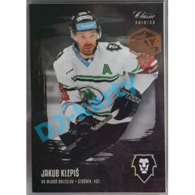 2019/20 OFS Jakub Klepiš #397 Black Rainbow 1st Day of Issue