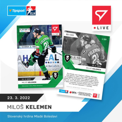 2021/22 Sportzoo Miloš Kelemen #121 xx/34
