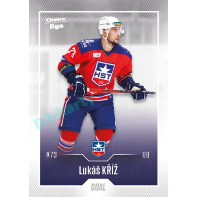 2022/23 Goal Cards Chance Liga 2. série #277 Lukáš Kříž