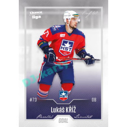 2022/23 Goal Cards Chance Liga 2. série #277 Lukáš Kříž Silver 1 of 60