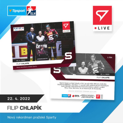 2021/22 Sportzoo Filip Chlapík #134 xx/53