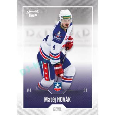 2022/23 Goal Cards Chance Liga 2. série #279 Matěj Novák