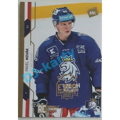 2021 MK reprezentace Pavel Novák RC EHT #27 2/5 Expo Gold