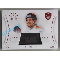 2021/22 OFS The Final Series Jiří Smejkal #STI-SMJ 06/10 Game Used Stick Red