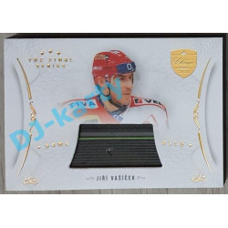 2021/22 OFS The Final Series Jiří Vašíček #STI-VAJ Game Used Stick Gold PROMO