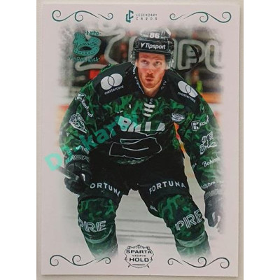 2022 Legendary Cards SPARTA VZDÁVÁ HOLD #S-21 Erik Thorell xx/10 EXPO Pardubice