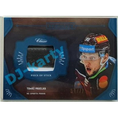 2020/21 OFS 2. série Tomáš Pavelka #RPS-TPA 54/77 Game Used Remnants