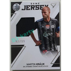 2022/23 Sportzoo Fortuna Liga 1. série #GJ-MK Martin Králík Game Jersey 92/99