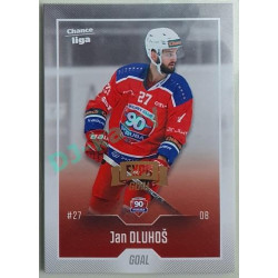 2022/23 Goal Cards Chance Liga 1. série #160 Jan Dluhoš Expo Pardubice