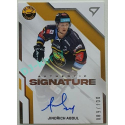 2022/23 Sportzoo ELH 1. série #AS2-JA Jindřich Abdul Signature level 2 xxx/100