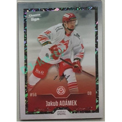 2022/23 Goal Cards Chance Liga 1. série #134 Jakub Adámek Rainbow 1/1
