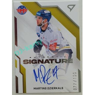 2022/23 Sportzoo ELH 2. série #AS2-MD Martins Dzierkals Signature level 2 xxx/100