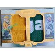 2022/23 Goal Cards Chance Liga Update #D-04 R. Sihvonen / M. Korkiakoski Duals Jersey Gold 08/10