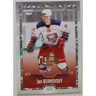 2022/23 Goal Cards Chance Liga Update #486 Jan Bernovský Expo Rainbow ICE 1/1