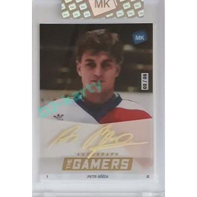 2023 MK The Gamers #TG-PB Petr Bříza Gamers Original GOLD 02/05