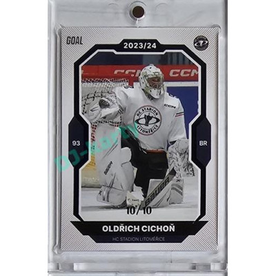 2023/24 Goal cards Chance Liga 1. série #071 Oldřich Cichoň Blue 10/10