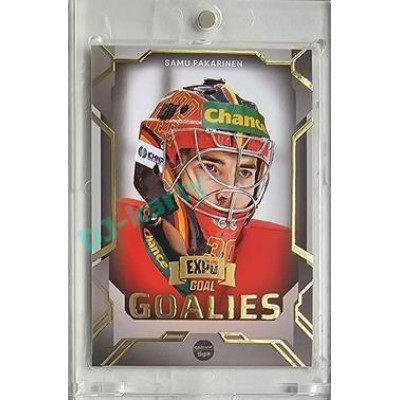 2023/24 Goal cards Chance Liga 2. série #G-06 Samu Pakarinen Goalies Expo 1of6