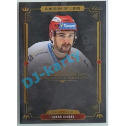 2021 OFS Kingdom of Lions Lukáš Cingel #A27 Authentic Signature PROMO (bez podpisu)