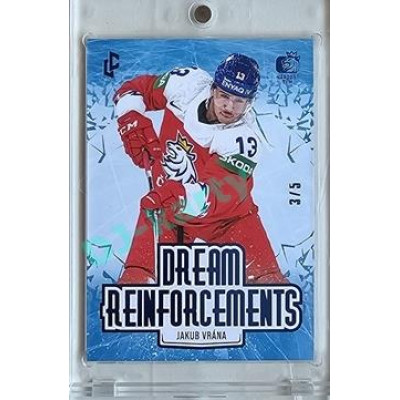2023/24 LC Expectations Road to Prague #DR-14 Jakub Vrána Dream Reinfrocements Blue 3/5