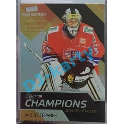 2020 MK reprezentace Jakub Štěpánek #LCH4 1/5 Last Champions Czech Expo