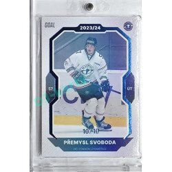 2023/24 Goal cards Chance Liga 1. série #083 Přemysl Svoboda Blue 10/10