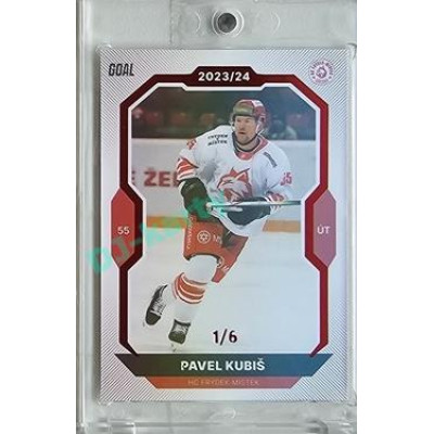 2023/24 Goal cards Chance Liga 2. série #327 Pavel Kubiš Red 1/6