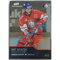 2020 MK reprezentace Andrej Šustr #36 4/5 Silver Czech Expo